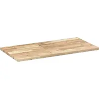vidaXL Wandschap zwevend 80x40x2 cm onbehandeld massief acaciahout