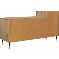 vidaXL TV Kast 100 x 35 x 55 cm Artisan Eiken Bewerkt hout