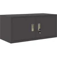 vidaXL Opbergkast Zwart 90 x 40 x 40 cm Staal
