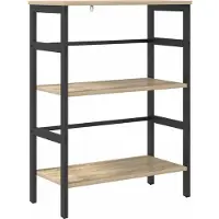 vidaXL Boekenplank 2-laags 40 x 29.5 x 115 cm Bewerkt hout Sonoma Eik