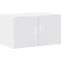 vidaXL Wandkast 70x42,5x40 cm bewerkt hout wit