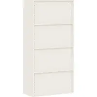 vidaXL Archiefkast 90x40x220 cm staal wit