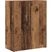 vidaXL Kantoorkast Oud hout 70 x 32 x 77.5 cm Bewerkt hout