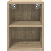 vidaXL Hangkast Sonoma Eik 30 x 29,5 x 40 cm Bewerkt hout