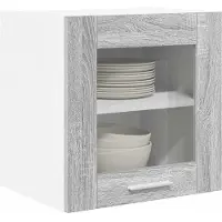 vidaXL Hangkast Grijs Sonoma 40 x 31 x 40 cm Bewerkt hout
