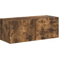 vidaXL Tv-meubelset 6 st Rook Eiken Bewerkt hout