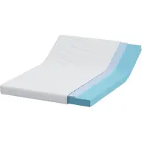 vidaXL Matras Wit 140 x 200 cm Jacquard stof