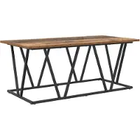 vidaXL Salontafel Oud Hout 100 x 50 x 40 cm