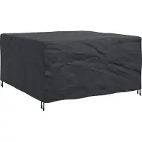 vidaXL Meubelbescherming Effen Zwart 180 x 190 x 85 cm 420D
