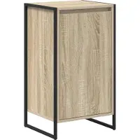 vidaXL Dressoir Sonoma 43 x 36 x 75,5 cm Bewerkt hout
