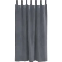 vidaXL Gordijnen 2 st Lichtgrijs 140 x 175 cm fluweel