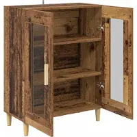vidaXL Dressoir Oud Hout 69,5 x 34 x 90 cm Bewerkt hout