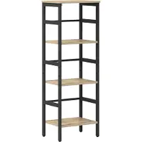 vidaXL Boekenplank 3-laags 40 x 29.5 x 115 cm Bewerkt hout Sonoma Eik