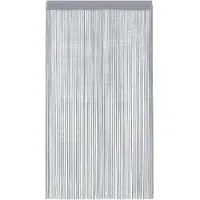 vidaXL Koordgordijnen 2 st 100x250 cm lichtgrijs