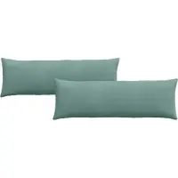 vidaXL Zitkussens 2 pcs Zeegroen 120 x 40 cm Corduroy stof