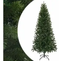 vidaXL Kunstkerstboom met standaard Groen 180 cm PVC, PE en staal