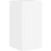 vidaXL TV Wandkast 30 x 31 x 60 cm Glanzend Wit Bewerkt hout