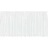 vidaXL Lacegordijn Wit 180 x 500 cm Polyester