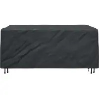 vidaXL Meubelbescherming Effen Zwart 230 x 165 x 80 cm 420D