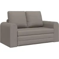 vidaXL Slaapbank 60cm Taupe Stof