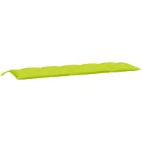 vidaXL Tuinbankkussen 180x50x7 cm oxford stof heldergroen