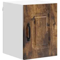 vidaXL Vaatwasserpaneel Kalmar Rook Eiken 30 x 31 x 40 cm Bewerkt hout