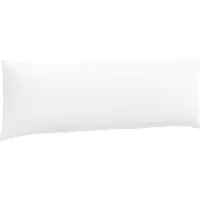 vidaXL Zitkussens 2 st Stof Wit 120 x 40 cm