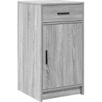 vidaXL Dressoir Grijs Sonoma 40 x 40,5 x 75 cm Bewerkt hout