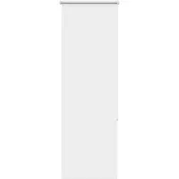 vidaXL Verduisteringsgordijn, wit, 40x175 cm, stofbreedte 35,7 cm, polyester