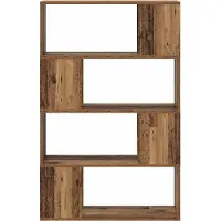 vidaXL Tv-meubelset 80 x 24 x 125 cm Bruin Bewerkt hout