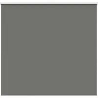 vidaXL Rolgordijn verduisterend 150x150 cm stofbreedte 146,6 cm grijs