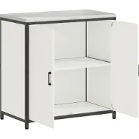 vidaXL Keukenopslag Kast HATTEM Wit 90 x 50 x 92 cm Staal