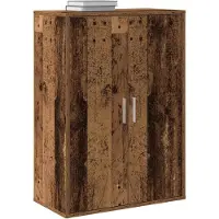 vidaXL Dressoir Oudhout 60 x 31 x 84 cm Bewerkt hout