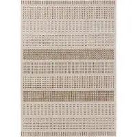 Interiyou Binnen- en buitentapijt Kano, crème/beige, model A2, 200x300 cm