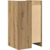 vidaXL Dressoir Artisan Eiken 45 x 35 x 75 cm