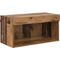 vidaXL Tv-meubelset 60 x 30 x 30 cm Oud Hout Bewerkt hout