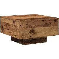 vidaXL Salontafel Oud Hout 55 x 55 x 31 cm