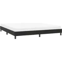 vidaXL Bedframe zonder matras 200x220 cm fluweel zwart