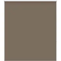 vidaXL Rolgordijn verduisterend koffie 125x130 cm stofbreedte 121,6 cm