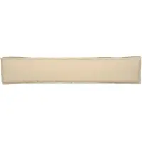 vidaXL Pallet Kussen Beige 200 x 40 x 8 cm Oxford Stof