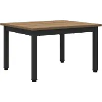 vidaXL Salontafel Ambachtelijk Eiken 60 x 50 x 36 cm Bewerkt hout