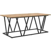 vidaXL Salontafel Artisan Eiken 100 x 50 x 40 cm