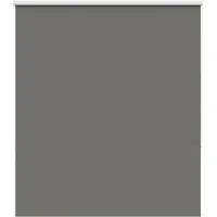 vidaXL Verduisteringsgordijn, grijs, 130x130 cm, stofbreedte 126,6 cm, polyester