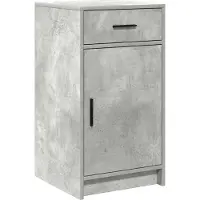 vidaXL Dressoir Beton Grijs 40 x 40,5 x 75 cm Bewerkt hout
