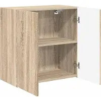 vidaXL TV Wandkast 59,5 x 31 x 60 cm Sonoma Eik Bewerkt hout