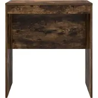 vidaXL Bureau, gerookt eikenhout, 70 x 50 x 76 cm
