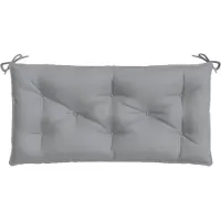 vidaXL Tuinbankkussen 100x50x7 cm oxford stof grijs