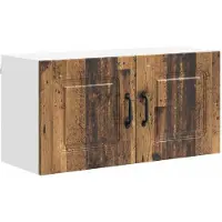 vidaXL Vaatwasserpaneel Kalmar Oudhout 80 x 31 x 40 cm Bewerkt hout
