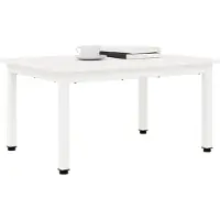 vidaXL Salontafel Wit 70 x 50 x 36 cm Massief grenenhout