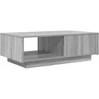 vidaXL Salontafel Grijs Sonoma 95 x 55 x 31 cm Bewerkt hout